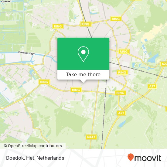 Doedok, Het map