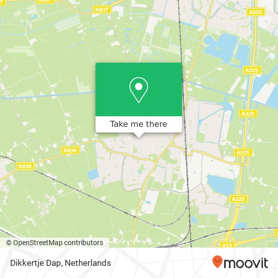 Dikkertje Dap map