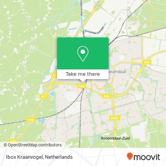 Ibox Kraanvogel map