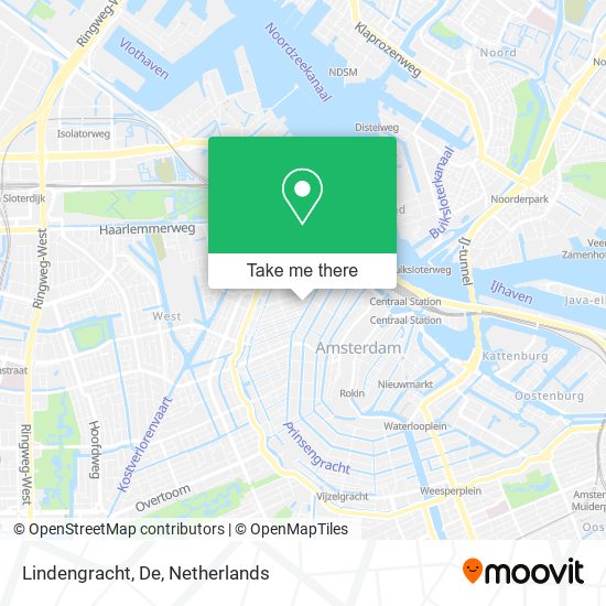 Lindengracht, De map