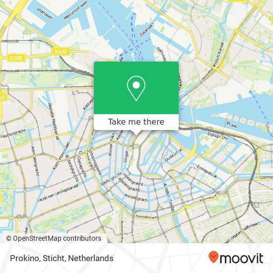 Prokino, Sticht map