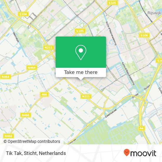 Tik Tak, Sticht map