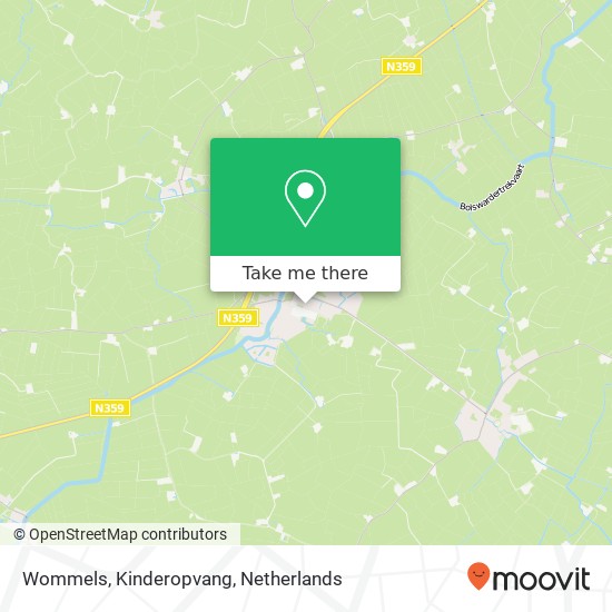 Wommels, Kinderopvang map