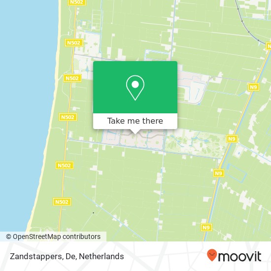 Zandstappers, De map