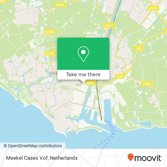 Meekel Cases Vof map