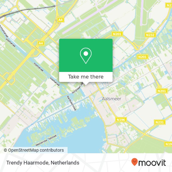 Trendy Haarmode map