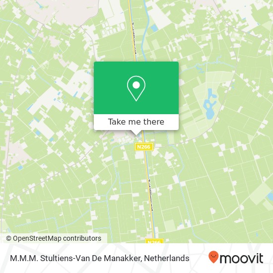 M.M.M. Stultiens-Van De Manakker map