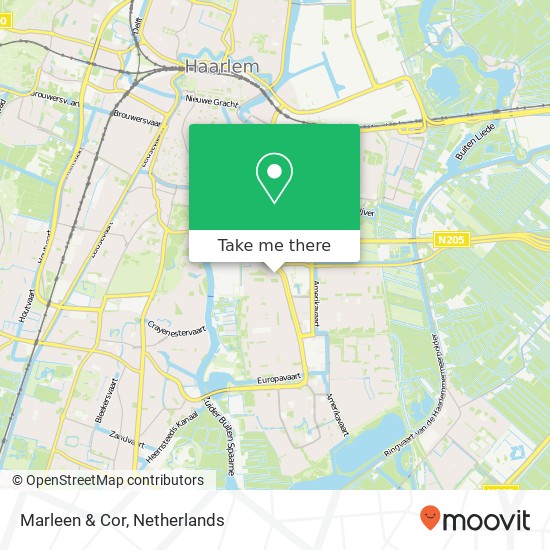 Marleen & Cor map