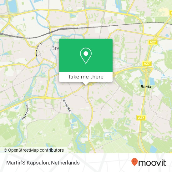 Martin'S Kapsalon map