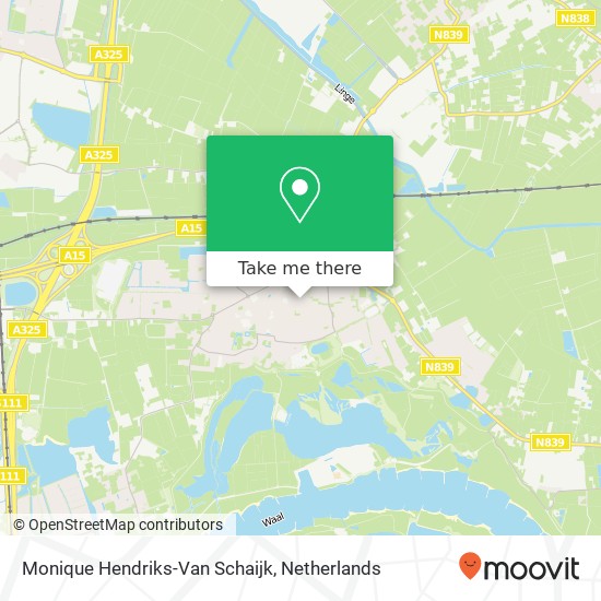 Monique Hendriks-Van Schaijk map