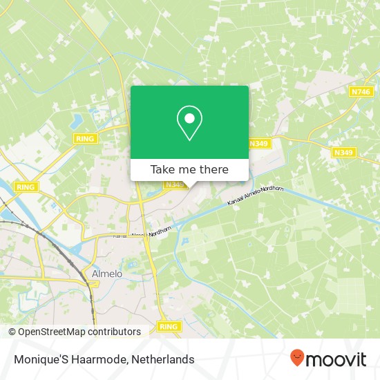 Monique'S Haarmode map