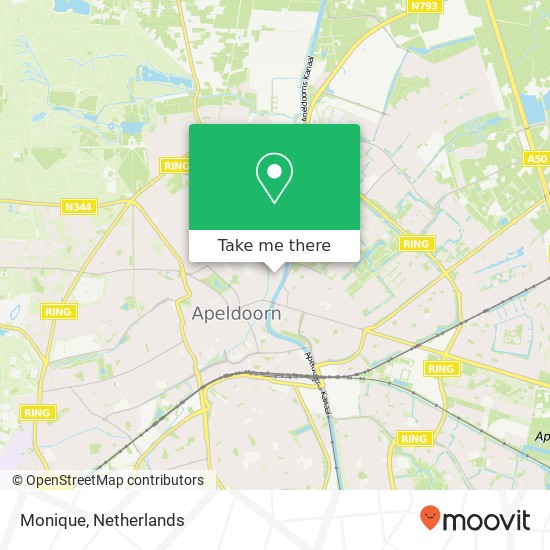 Monique map