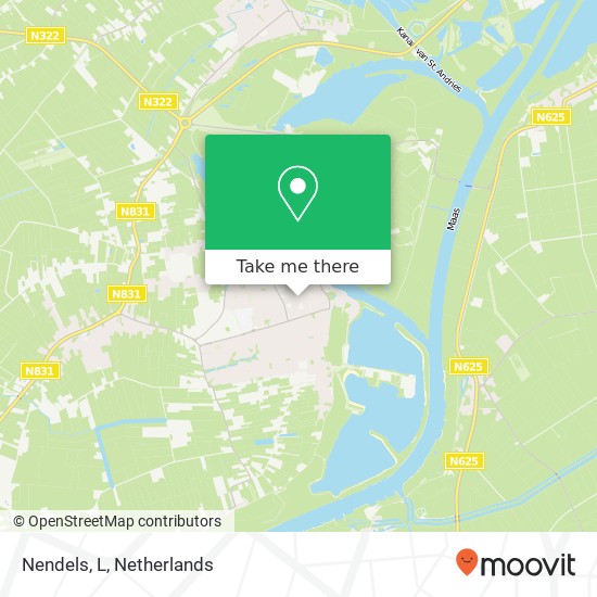 Nendels, L map