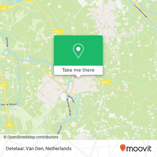 Oetelaar, Van Den map