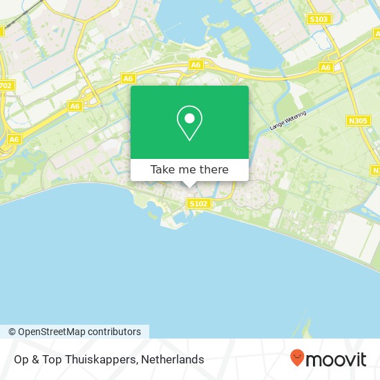 Op & Top Thuiskappers map