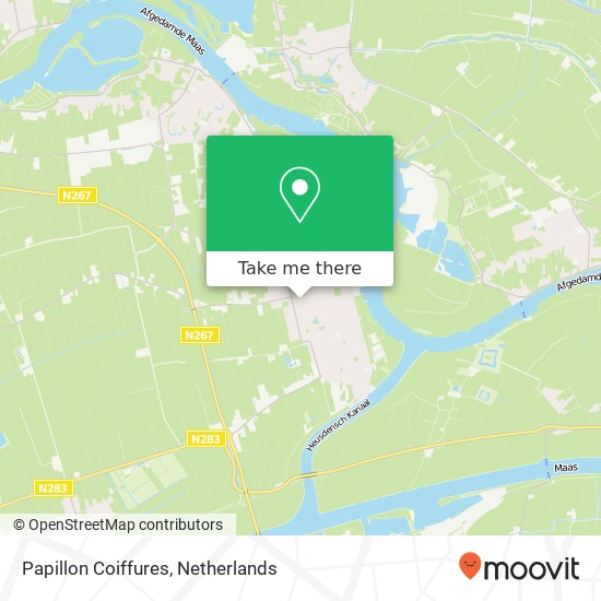 Papillon Coiffures map