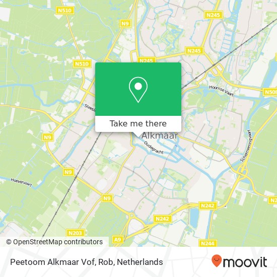 Peetoom Alkmaar Vof, Rob map