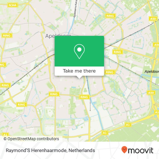 Raymond'S Herenhaarmode Karte