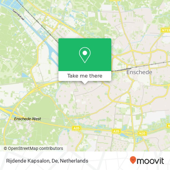 Rijdende Kapsalon, De map