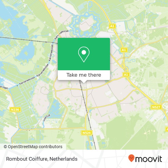 Rombout Coiffure map
