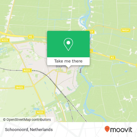 Schoonoord map