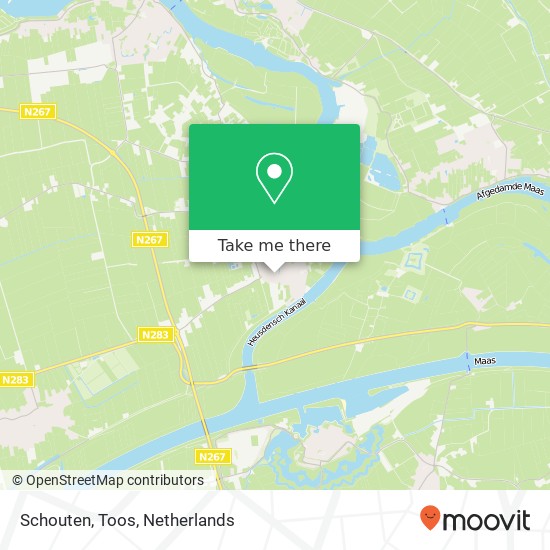 Schouten, Toos map