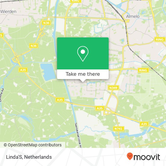 Linda'S map