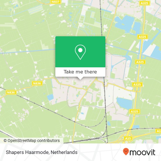 Shapers Haarmode map