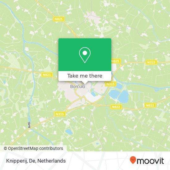 Knipperij, De map