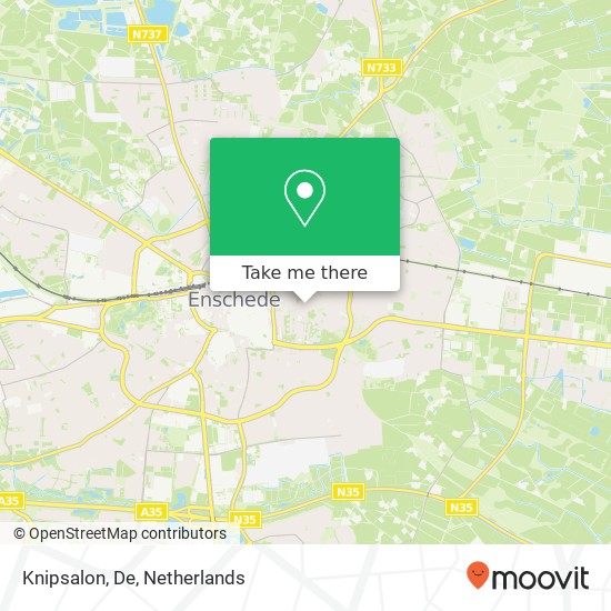 Knipsalon, De map