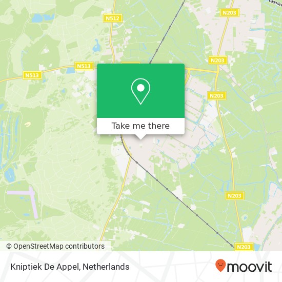 Kniptiek De Appel map
