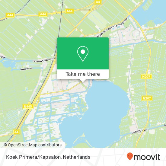 Koek Primera/Kapsalon map