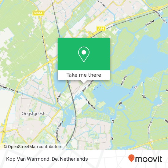 Kop Van Warmond, De Karte