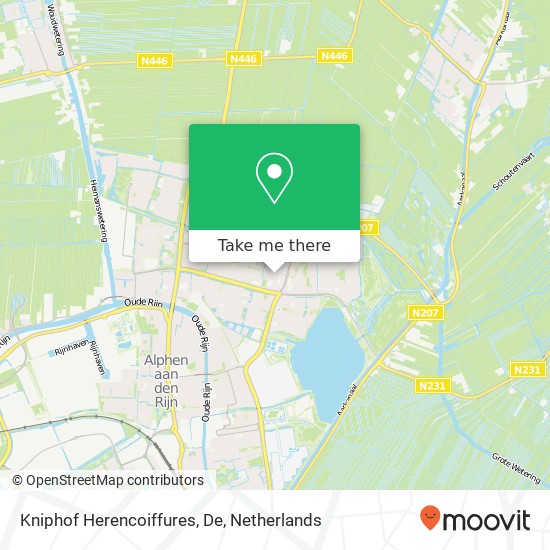 Kniphof Herencoiffures, De map