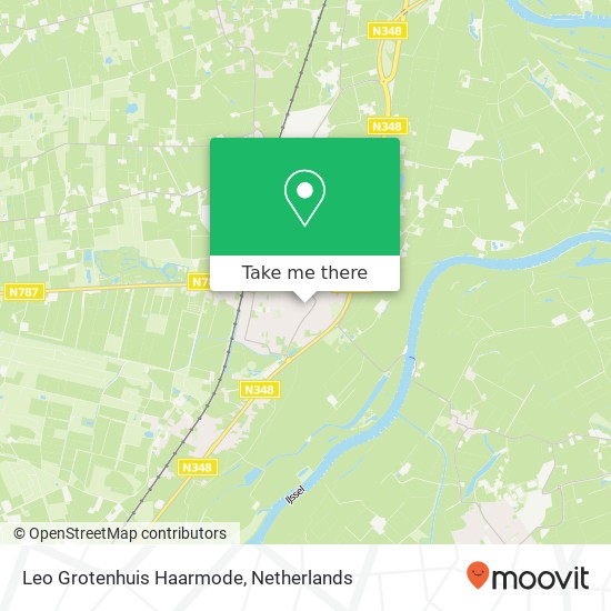 Leo Grotenhuis Haarmode map