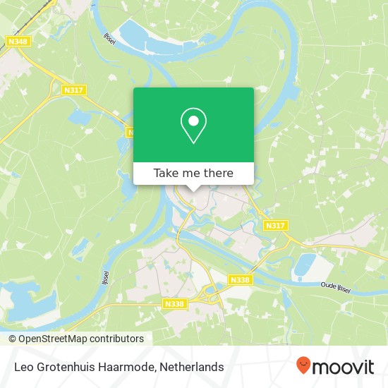 Leo Grotenhuis Haarmode map