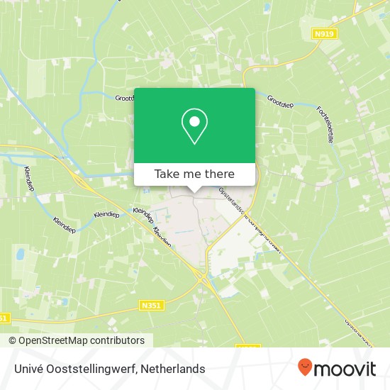 Univé Ooststellingwerf map