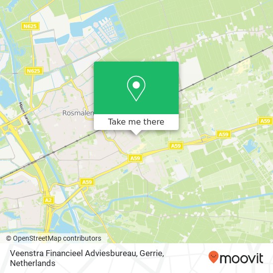 Veenstra Financieel Adviesbureau, Gerrie map