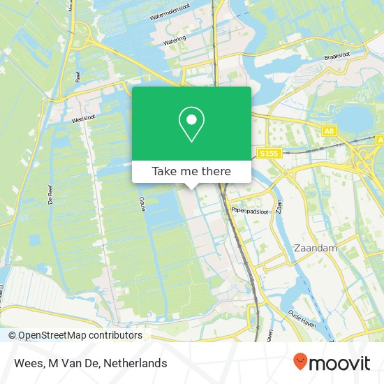 Wees, M Van De map