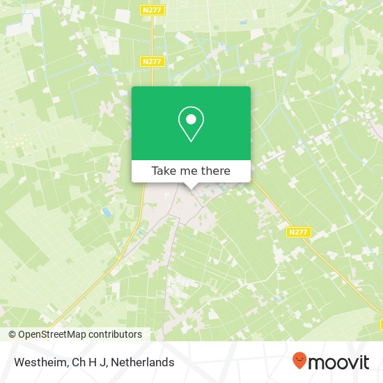 Westheim, Ch H J map