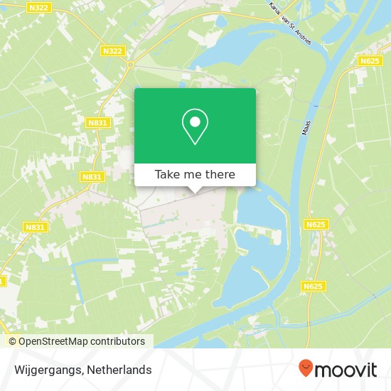 Wijgergangs map
