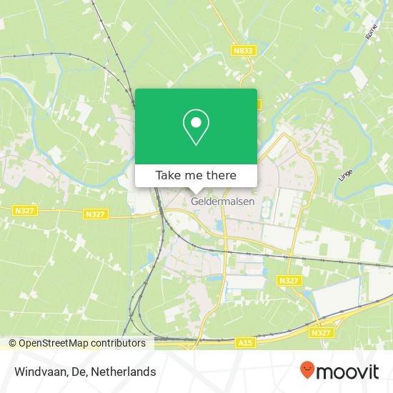 Windvaan, De map