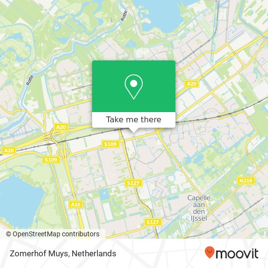 Zomerhof Muys map