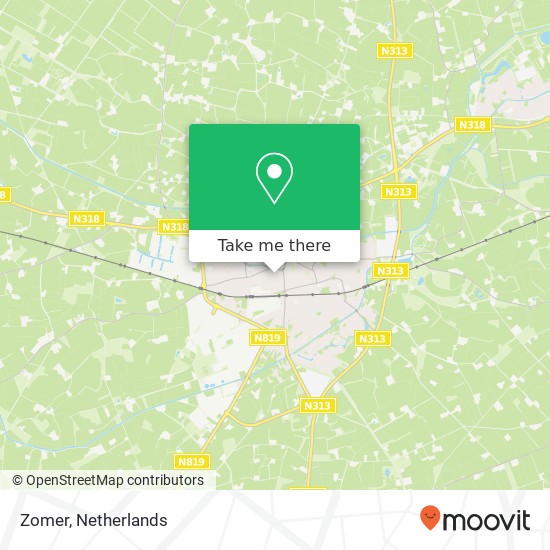 Zomer map