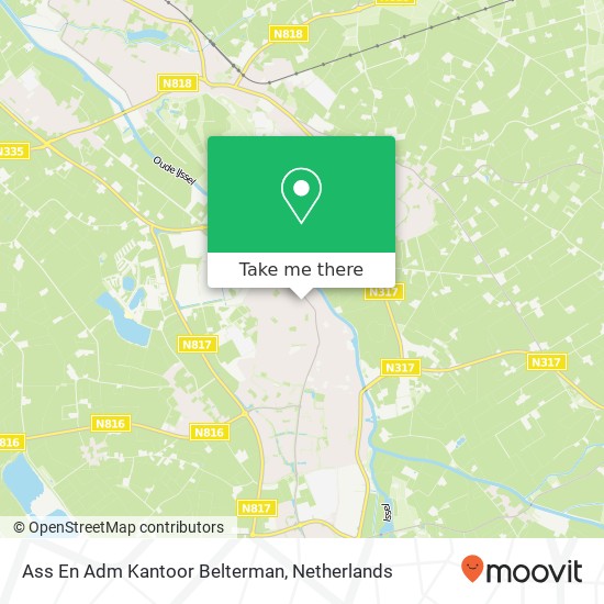 Ass En Adm Kantoor Belterman map