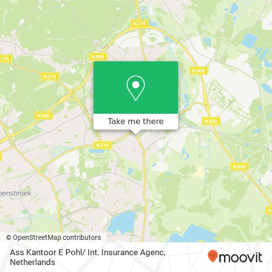 Ass Kantoor E Pohl/ Int. Insurance Agenc map