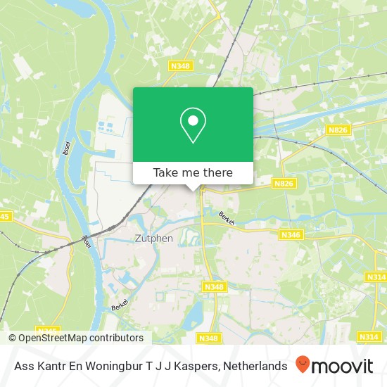 Ass Kantr En Woningbur T J J Kaspers map