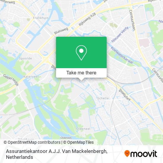 Assurantiekantoor A.J.J. Van Mackelenbergh map