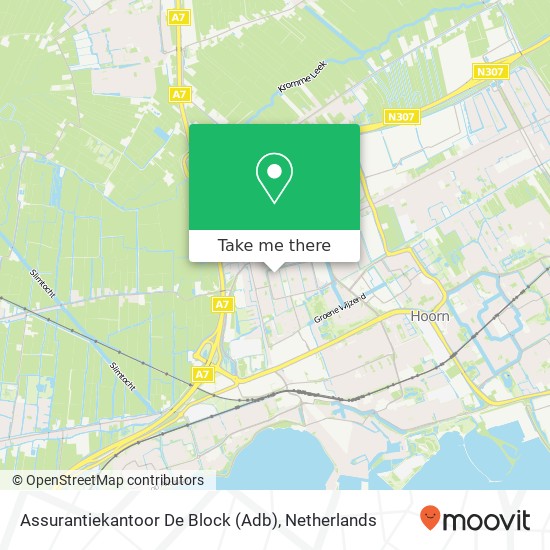 Assurantiekantoor De Block (Adb) map