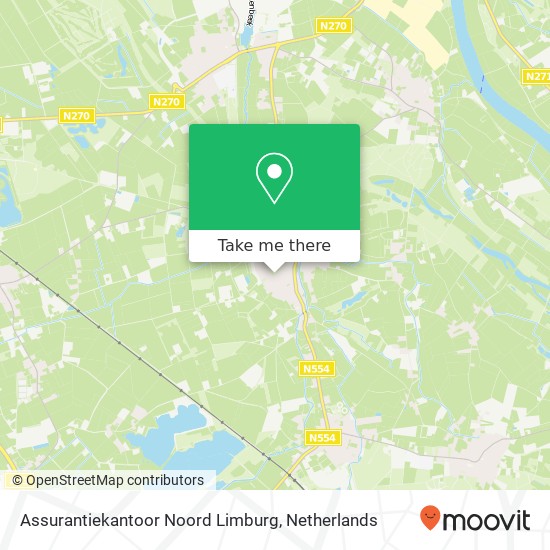 Assurantiekantoor Noord Limburg Karte